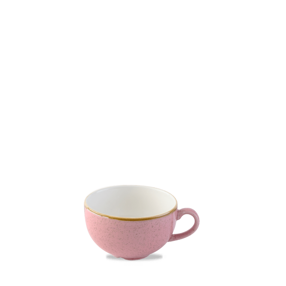 Bunte Kaffeetasse auf Tisch