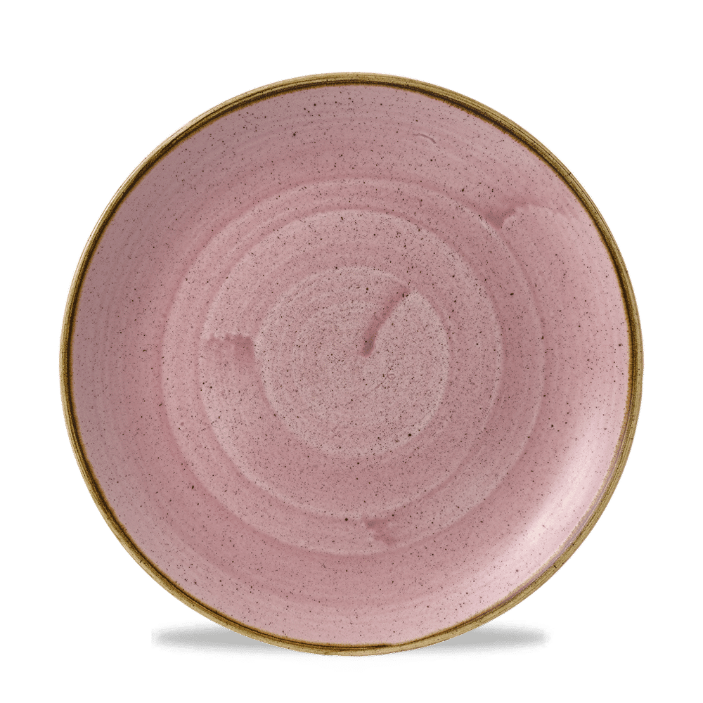 Leere pinke Keramikschale, B2B Gastronomie