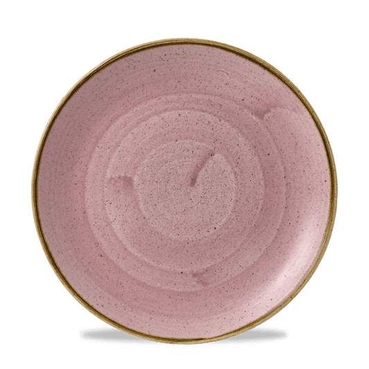 Leere pinke Keramikschale, B2B Gastronomie