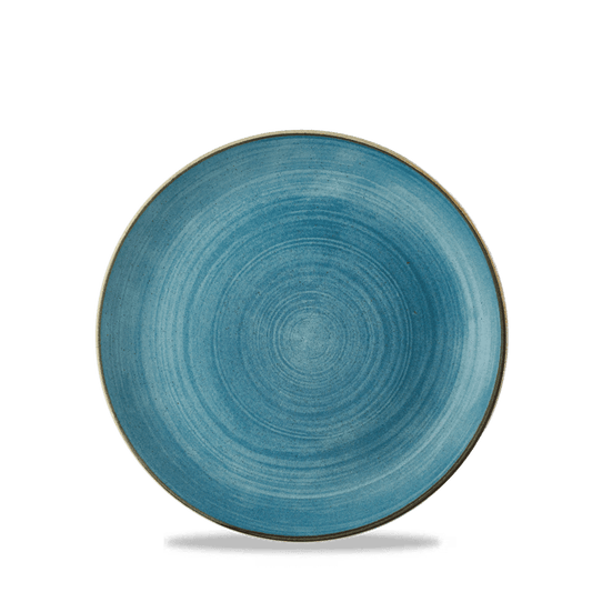 Blaue Keramik-Teller, B2B Gastronomie