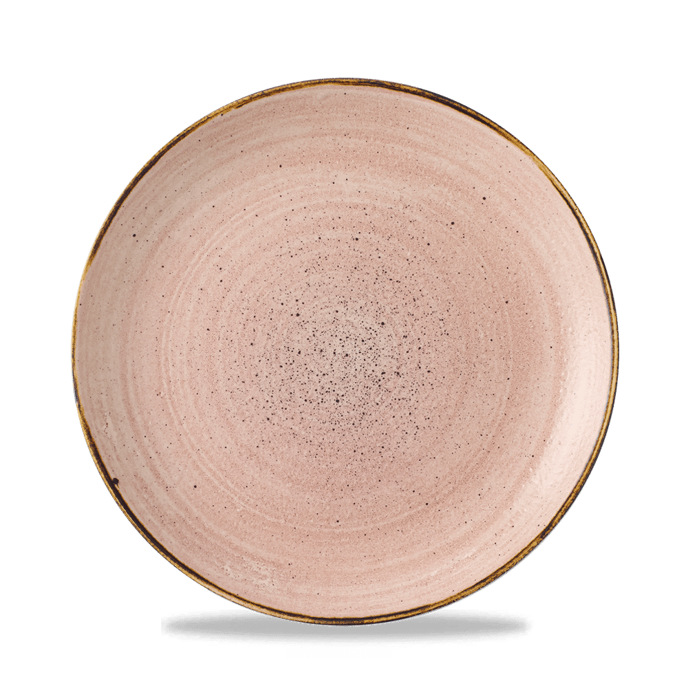 Leere, rosa, Keramikschale, B2B Gastronomie