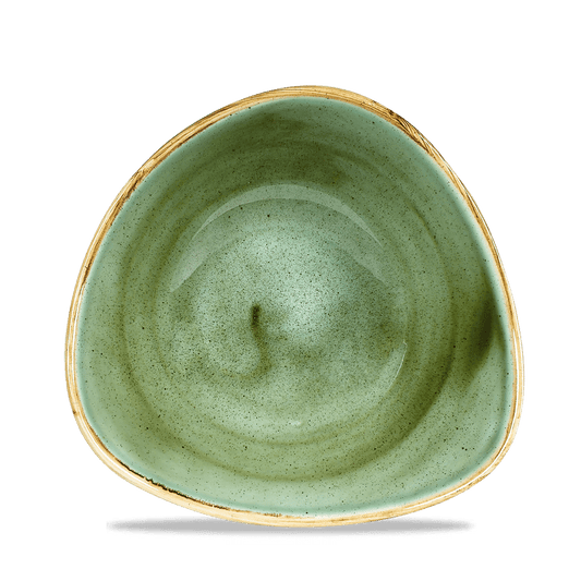 Leere grüne Keramikschale, B2B Gastronomie