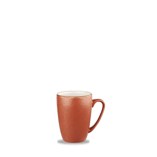 Kaffeetasse auf grünem Hintergrund