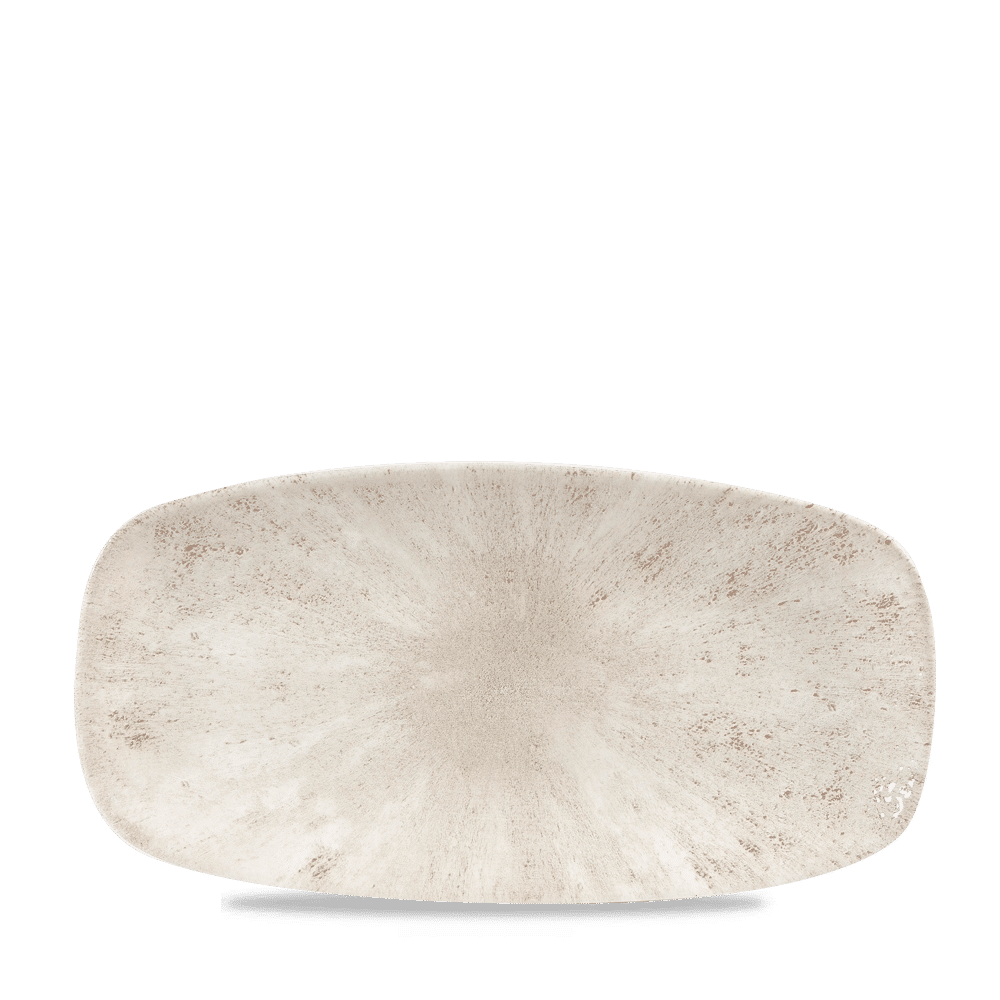 Leere, elegante Servierplatte