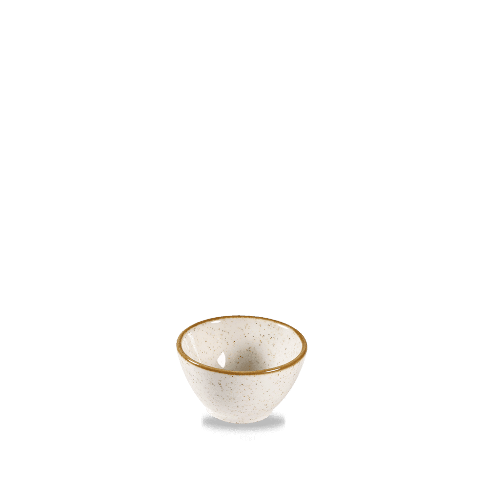 Leere Keramikschale für Gastronomie