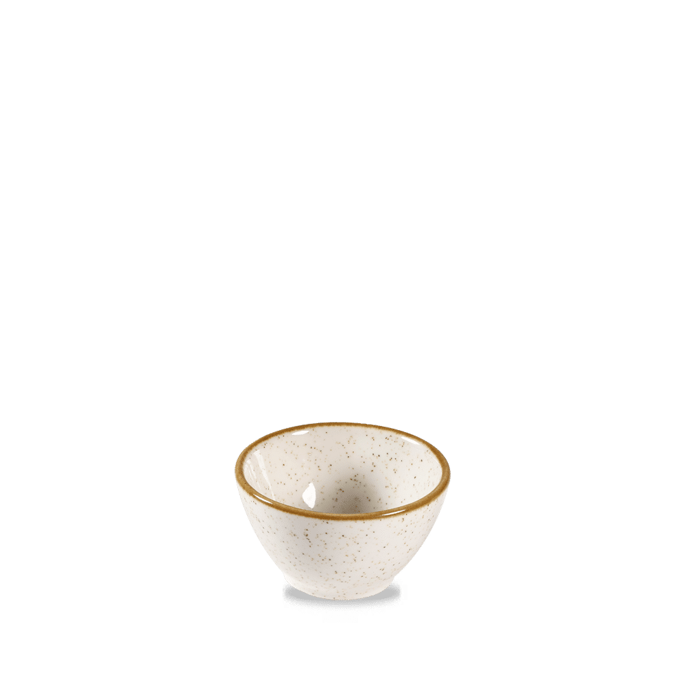 Leere Keramikschale für Gastronomie
