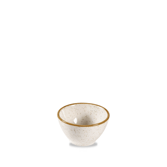 Leere Keramikschale für Gastronomie