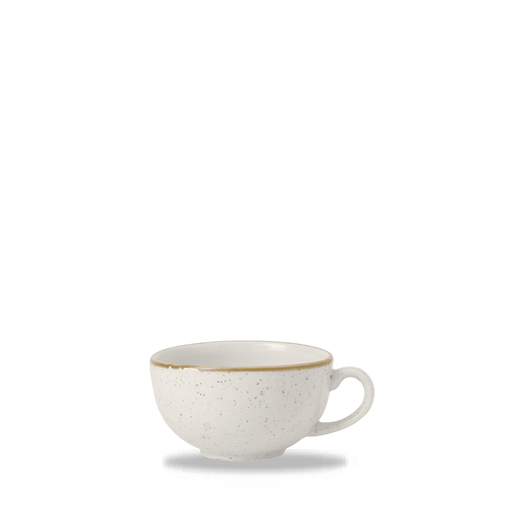 Kaffeetasse auf weißem Hintergrund