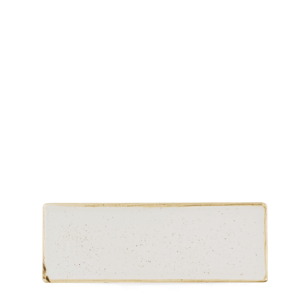 Leeres Keramiktablett für Gastronomie