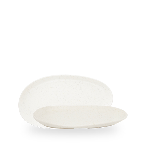 Leere Teller für Gastronomie