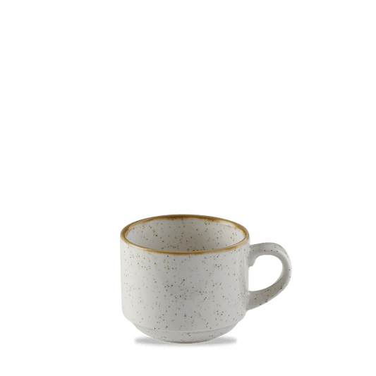 Kaffeetasse auf weißem Hintergrund