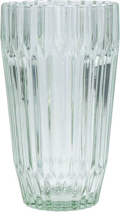 Geriffeltes Glas für Gastronomiebedarf.