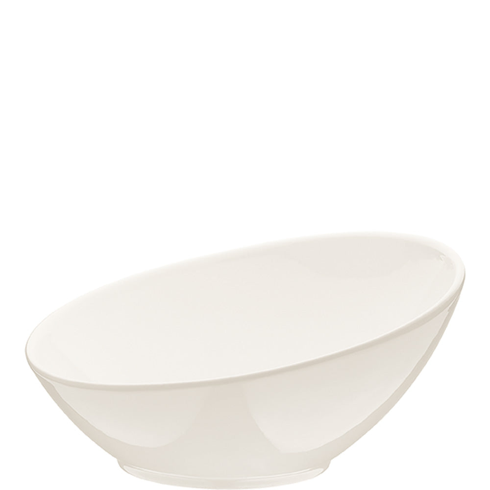 Weiße Porzellanschüssel für Gastronomie