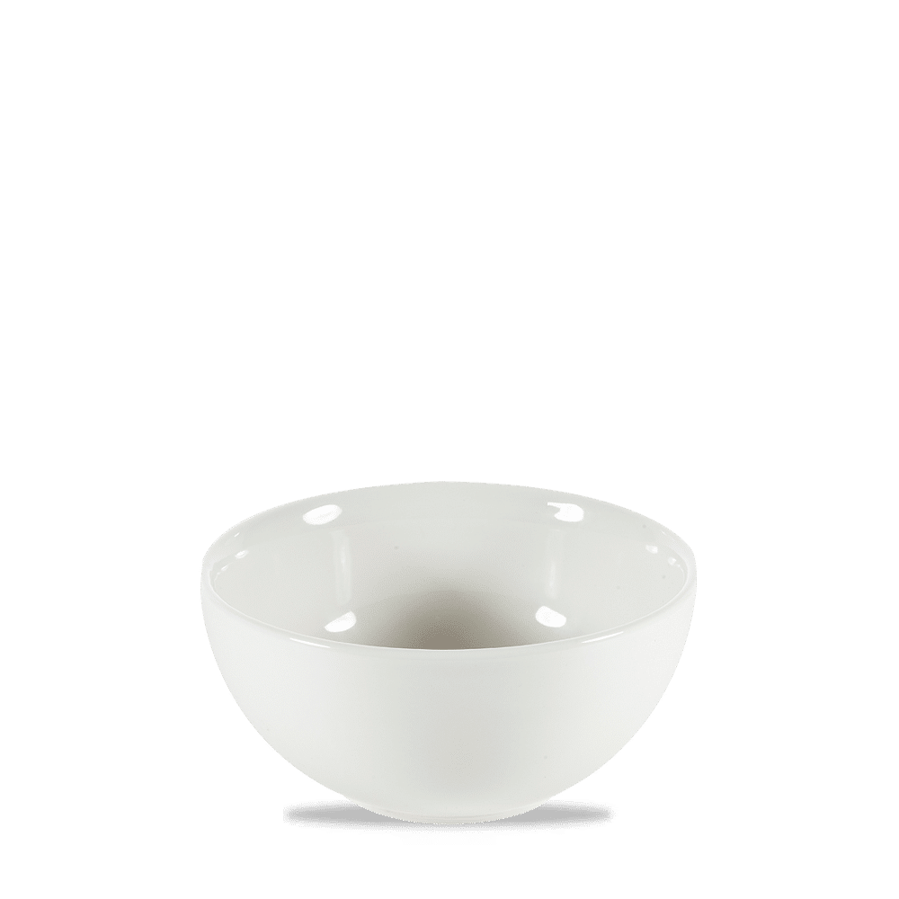 Weiße Schüssel für Gastronomie