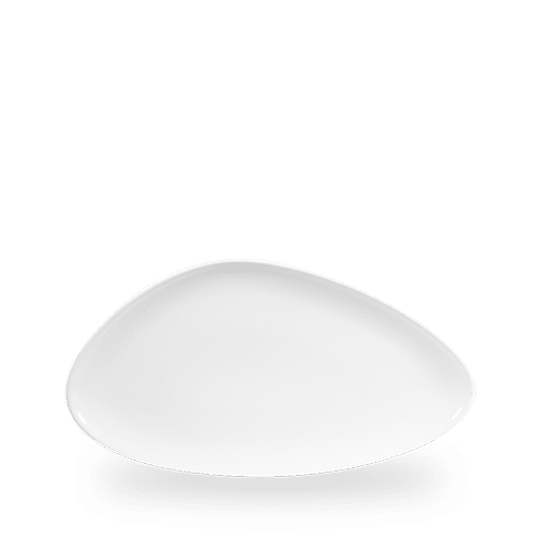 Weiße Keramikschale auf Tisch