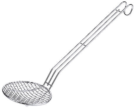 Küchensieb mit langem Griff.