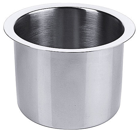 Edelstahlbehälter für Gastronomiebedarf.