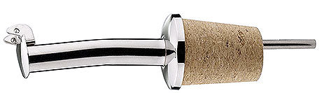 Flaschen-Ausgießer mit Korkverschluss.