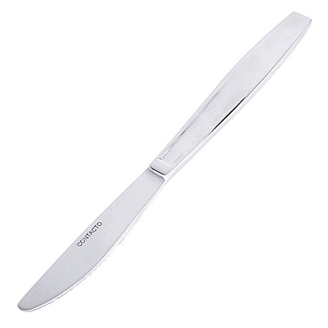 Silbernes Buttermesser mit Wellenschliff.