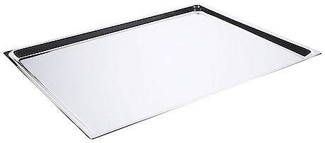 Metalltablett für Gastronomiebedarf.