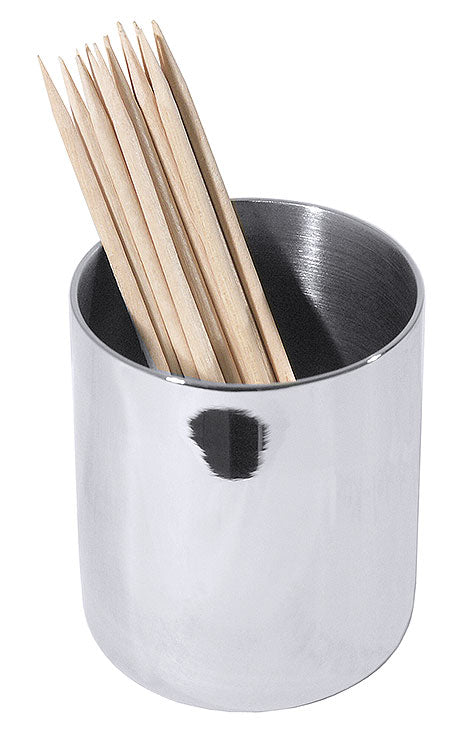 Zahnstocherhalter mit Zahnstochern.