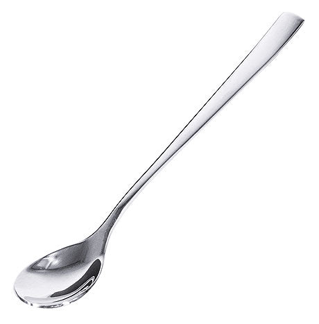 Langer Edelstahllöffel für Gastronomie.