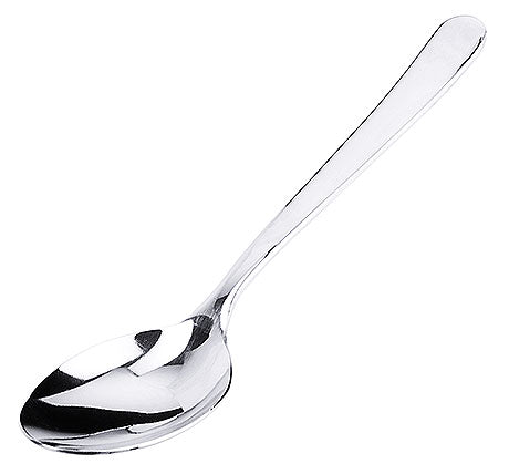 Silberner Löffel für Gastronomiebedarf.