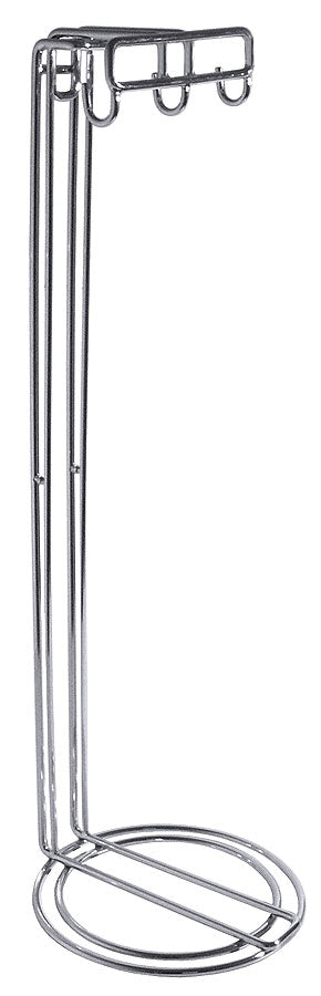 Metallständer für Küchenutensilien.