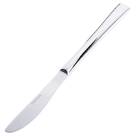 Silbernes Buttermesser mit Logo.