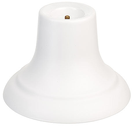 Weiße Glockenform, Gastronomie-Produkt.