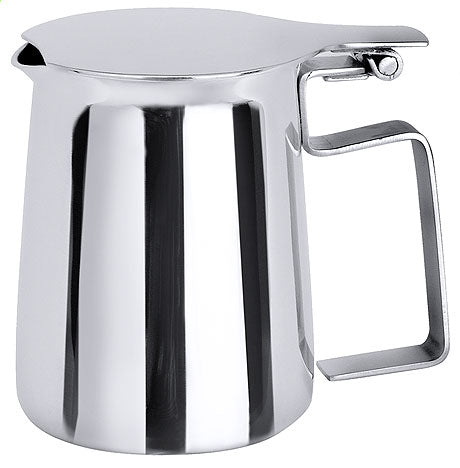 Edelstahl-Milchkännchen mit Deckel