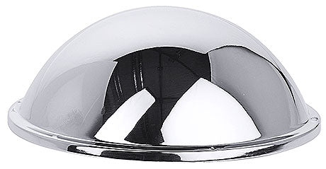 Silberne Abdeckhaube für Speisen.