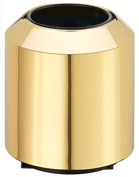 Goldener Tischabfalleimer für Gastronomie.