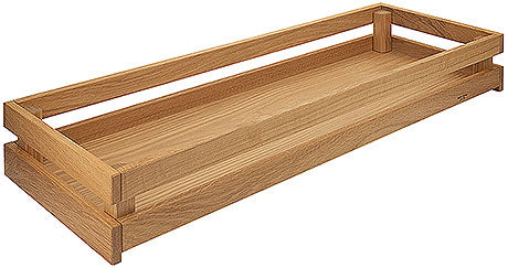 Holztablett für Gastronomiebedarf.