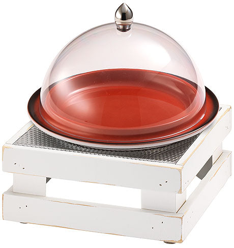 Präsentationsständer mit Glashaube.