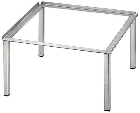 Metallgestell für Buffet-Präsentation.