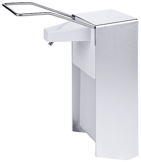 Seifenspender mit Hebelmechanismus.