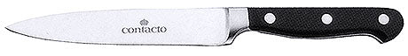 Küchenmesser mit schwarzem Griff.