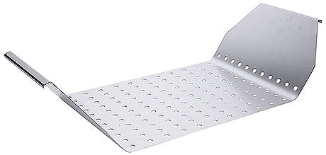 Metalltablett mit Löchern, Griff.