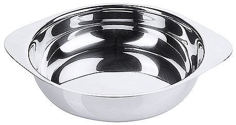 Edelstahl-Schüssel für Gastronomiebedarf.