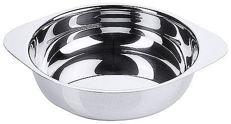 Edelstahl-Schüssel für Gastronomiebedarf.