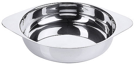 Edelstahl-Gastronormbehälter für Küche.