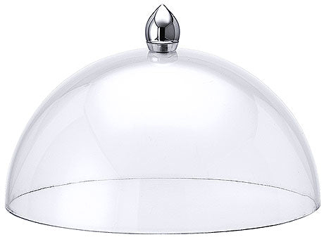 Transparente Speiseglocke für Gastronomie.