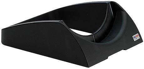 Schwarzer Halter für Kassensystem.