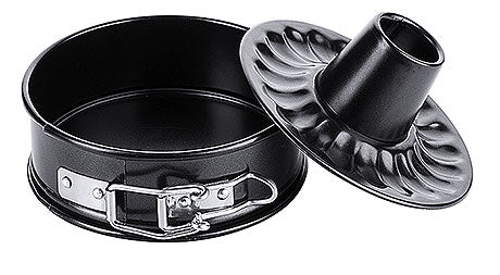 Springform mit Rohrbodenaufsatz.