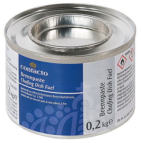 Brennpaste-Dose für Chafing Dish.