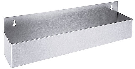 Metallbehälter für Küchenutensilien.