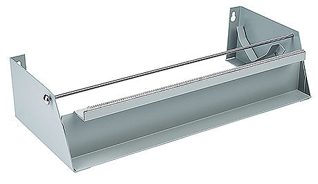 Metallhalterung für Papierrollen, Wandmontage.