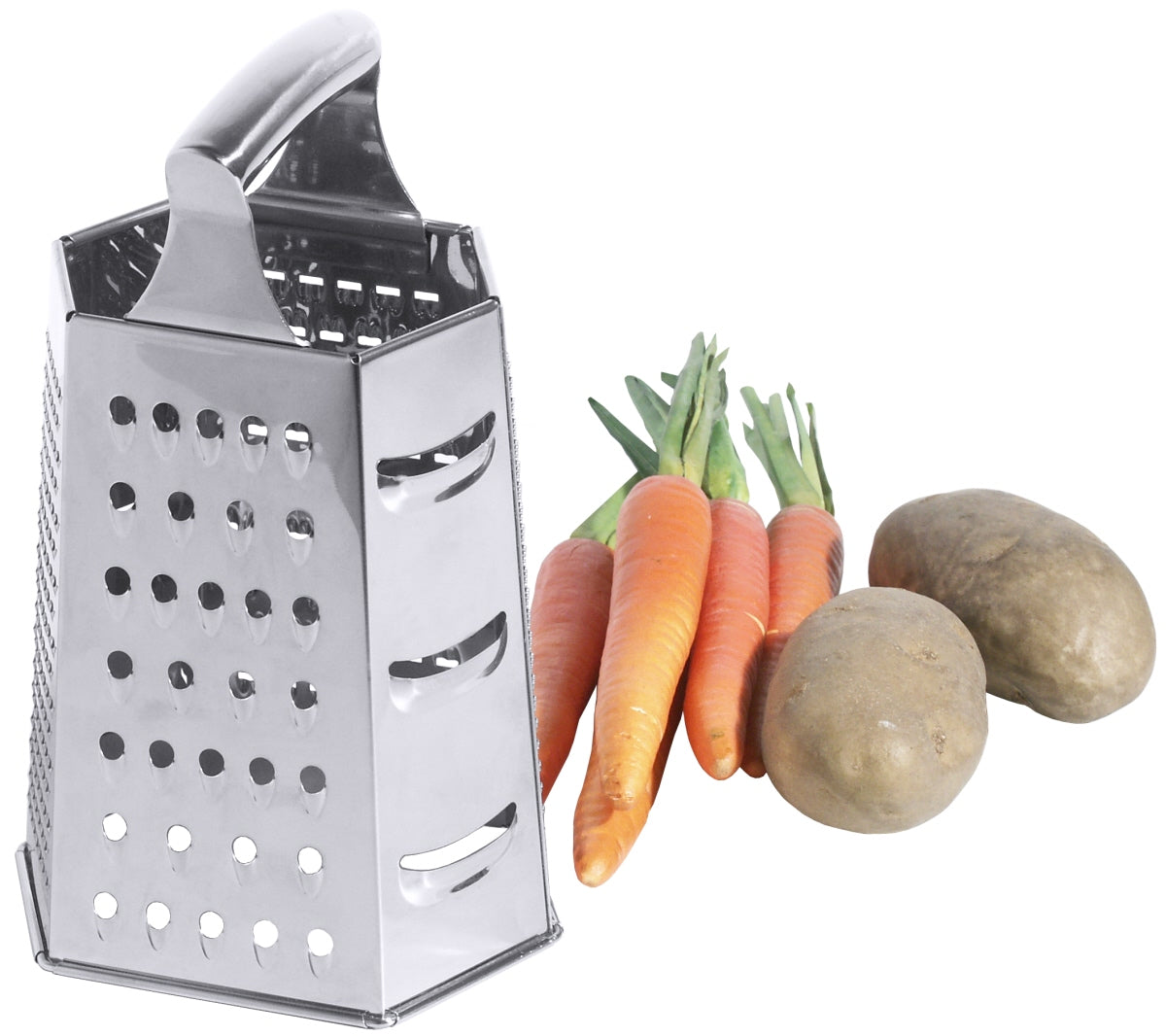 Reibe, Karotten, Kartoffeln, Edelstahl, Küche.