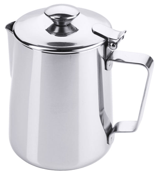 Edelstahl-Kaffeekanne mit Deckel